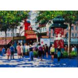 E. ANTHONY ORME (b.1945) PASTEL DRAWING Parisienne scene Signed lower right11 3/4" x 16" (30cm x