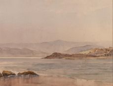 JAMES ALLEN HILL (1903-1985)WATERCOLOUR 'Cumbrae - Firth of Clyde'Signed lower left, labelled
