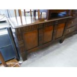 TWENTIETH CENTURY OAK BLANKET CHEST