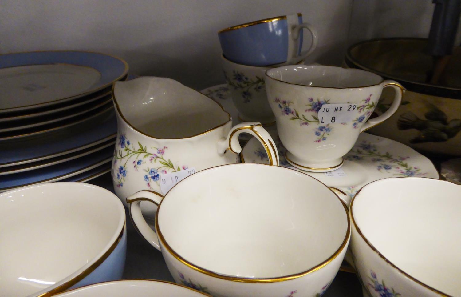 DOULTON 'OXFORD R' CHINA TEA SERVICE FOR FOUR PERSONS AND A DUCHESS BONE CHINA TEA SERVICE FOR SIX - Image 2 of 4