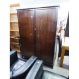 STAG MAHOGANY TWO DOOR WARDROBE