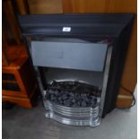 A MODERN COAL EFFECT ELECTRIC FIRE