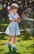 SHEREE VALENTINE DAINES (b.1959) ARTIST SIGNED LIMITED EDITION COLOUR PRINT ?Playful Times I?, (19/