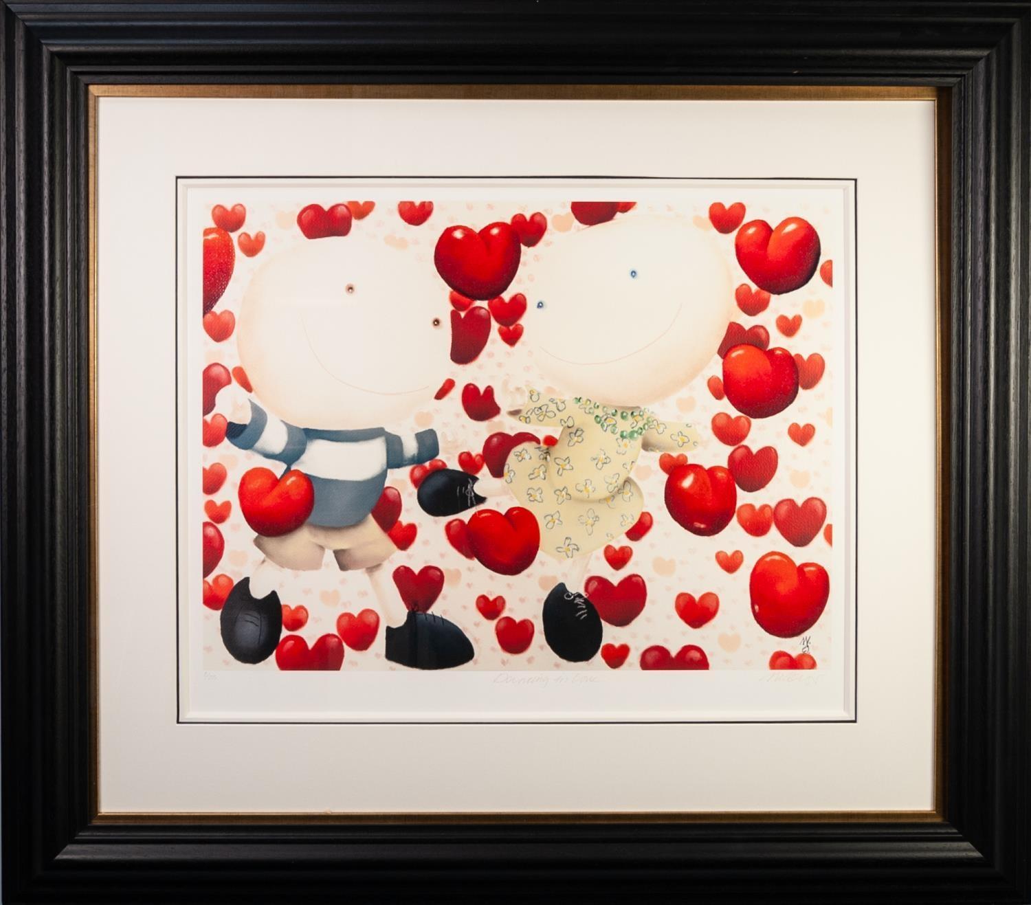 MACKENZIE THORPE (b.1956) ARTIST SIGNED LIMITED EDITION COLOUR PRINT ?Dancing in Love?, (8/295), - Image 2 of 2