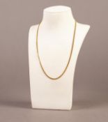 FINE CHAIN NECKLACE with hook fastener, 15 3/4" (40cm) long, 8.5gms