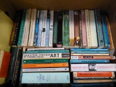 A LARGE SELECTION OF BOOKS RELATING TO ART, TRAVEL, FICTION AND NON-FICTION, VARIOUS AUTHORS AND