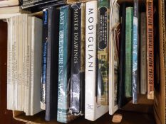 A QUANTITY OF ART REFERENCE TITLES, MIXED GENRE GENERAL VOLUMES, WITH SPECIFIC MONOGRAPHS RELATING