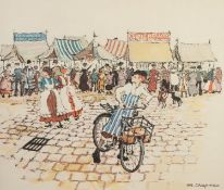 MARGARET CHAPMANARTIST SIGNED COLOUR PRINTS Four Northern scenes, Guild stamped14" x 17" (35.5 x 43)