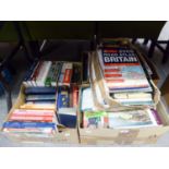 A LARGE QUANTITY OF BOOKS, VARIOUS AUTHORS AND SUBJECTS (4 BOXES)