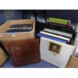 VINYL RECORDS, CLASSICAL. Walter Gieseking Volume 1, EMI, 10 lp box set. Bohm- Beethoven 9