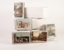 IN EXCESS OF NINE HUNDRED EARLY TWENTIETH CENTURY AND LATER POSTCARDS IN INDIVIDUAL PLASTIC SLEEVES,