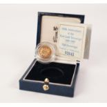 A BOXED AND ENCAPSULATED ROYAL MINT '500th Anniversary of the First Gold Sovereign 1489-1989'