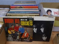 VINYL RECORDS. The Beatles- With the Beatles, Parlophone PMC 1206, mono, The Beatles for Sale,