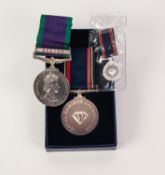 AN ELIZABETH II FOR CAMPAIGN SERVICE MEDAL, with Borneo clasp, to RM. 16769 N. Staniforth Sgt R.M.