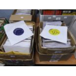 VINYL RECORDS SINGLES, EPS. A large collection of singles and EPs arranged in alphabetical order