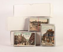 IN EXCESS OF NINE HUNDRED EARLY TWENTIETH CENTURY AND LATER POSTCARDS IN INDIVIDUAL PLASTIC SLEEVES,