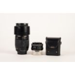 TAMRON 70-300mm f4-5.6 TELE-MACRO LENS, together with a TAMRON 28mm f2.5 ?ADAPTALL-2 MOUNT SYSTEM?