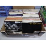 VINYL RECORDS SINGLES, EPS. Elvis Presley- Love me Tender, HMV, 7EG8199. Together with various other