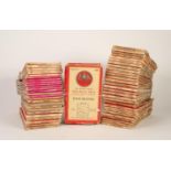 FORTY NINE VINTAGE ?NEW POPULAR EDITION ONE-INCH? ORDNANCE SURVEY FOLDING MAPS OF ENGLAND AND WALES,