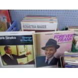 VINYL RECORDS. Frank Sinatra-Forever Frank, Capitol DT 2602. Together with various other albums a