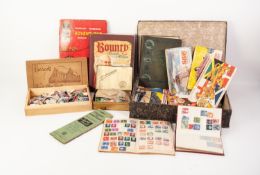 A mixed lot of stamps in large bag, to include a useful ?Stanley Gibbons Improved Album?, various