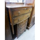 ART DECO PERIOD 1930?s STYLISHLY FLORAL CARVED OAK BEDROOM SUITE OF THREE PIECES, VIZ A TWO DOOR