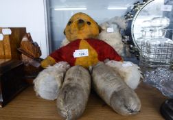 A RUPERT THE BEAR TEDDY AND ANOTHER TEDDY BEAR (2)