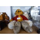 A RUPERT THE BEAR TEDDY AND ANOTHER TEDDY BEAR (2)