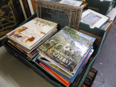 A GOOD SELECTION OF ART BOOKS (CONTENTS OF A BOX)