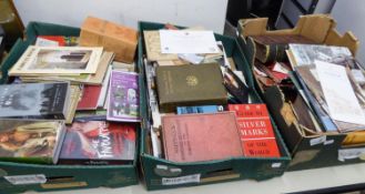 A GOOD SELECTION OF TRAVEL AND MILITARY BOOKS (CONTENTS OF 3 BOXES)