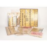 TEN 'O' GAUGE ETCHED BRASS KITS FOR COACHES AND WAGON BODIES, in original packaging, examples by