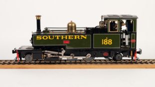 PEARSE LOCOMOTIVE 'O' GAUGE LIVE STEAM LARGE SCALE 2-6-2 TANK LOCOMOTIVE 'LEW' No. 188, IN