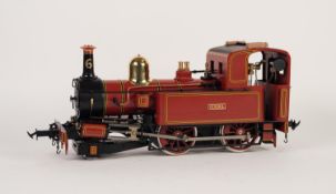 ACCUCRAFT VIRTUALLY MINT AND BOXED GAUGE '1' LIVE STEAM MODEL OF A 2-4-0 TANK LOCOMOTIVE No.6 '