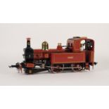 ACCUCRAFT VIRTUALLY MINT AND BOXED GAUGE '1' LIVE STEAM MODEL OF A 2-4-0 TANK LOCOMOTIVE No.6 '