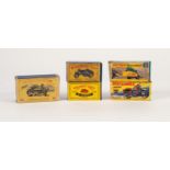 BOXED MATCHBOX MODELS OF YESTERYEAR DIE CAST 1914 SUNBEAM MOTORCYCLE with Milford Sidecar Y-8,