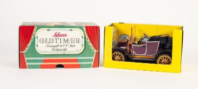 SCHUCO MODERN OLD TIMER BOXED TIN PLATE CLOCKWORK RENAULT 6CV/1911 VOITURETTE CLASSIC CAR, the