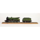 GLADIATOR MODELS 1993 'O' GAUGE TWO RAIL ELECTRIC GCR CLASS 8F 4-6-0 LOCOMOTIVE AND SIX WHEEL TENDER