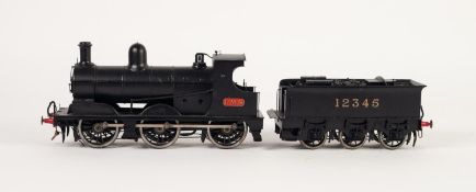 KIT BUILT 'O' GAUGE TWO RAIL ELECTRIC 0-6-0 J39 CLASS LOCOMOTIVE AND TENDER No. 12345 (Ex-Lyr) in