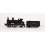 KIT BUILT 'O' GAUGE TWO RAIL ELECTRIC 0-6-0 J39 CLASS LOCOMOTIVE AND TENDER No. 12345 (Ex-Lyr) in