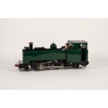 ROUNDHOUSE ENGINEERING CO., 'O' GAUGE LIVE STEAM LARGE SCALE 2-6-2 PANNIER TANK LOCOMOTIVE in