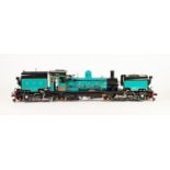 ACCUCRAFT UK LTD. VIRTUALLY MINT AND BOXED 'O' GAUGE LARGE SCALE LIVE STEAM MODEL MS00723 OF AN NG16