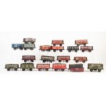 NINETEEN MAINLY 'SLATERS PLASTICARD' AND 'THREE AITCH' MADE UP AND WELL PAINTED 'O' GAUGE MODELS