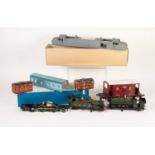 GLADIATOR MODELS 'O' GAUGE KIT FOR AN L.M.S. 'STOVE' SIX WHEEL FULL BRAKE COACH, with pre-formed