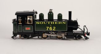 ACCUCRAFT VIRTUALLY MINT AND BOXED GAUGE '1' LIVE STEAM MODEL OF L & B BALDWIN 2-4-2- TANK