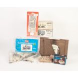 SELECTION OF PLASTICARD AND RATIO 'O' GAUGE PACKAGED PLASTIC ACCESSORIES AND KITS, together with