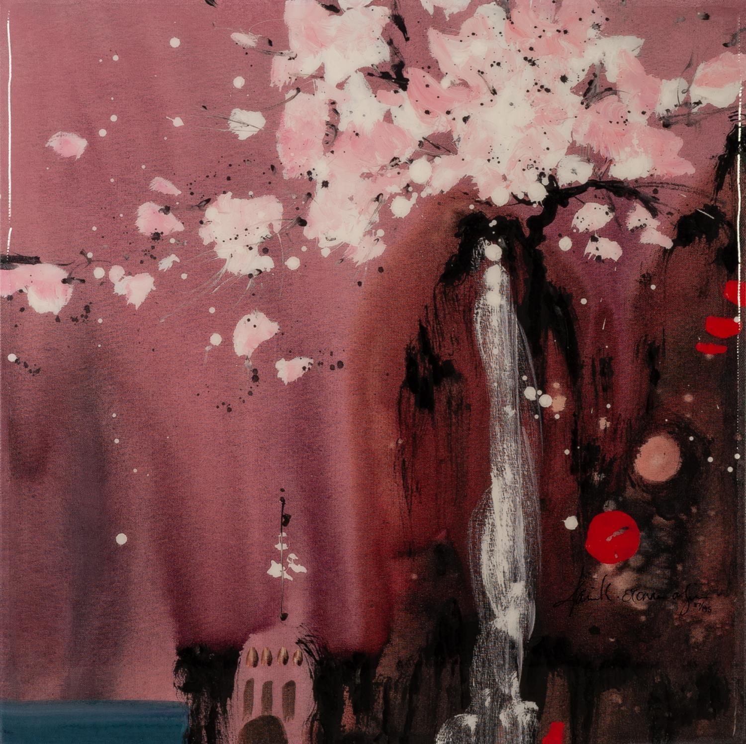 DANIELLE O?CONNOR AKIYAMA (b.1957) ARTIST SIGNED LIMITED EDITION COLOUR PRINT ?Painted Dreams I?, (