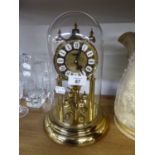 HALLER, ANNIVERSARY CLOCK WITH DOMED SHADE