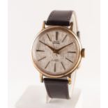 SMITHS 'ASTRAL' (made in England), GENT'S GOLD PLATED VINTAGE WRISTWATCH with 17 jewel movement, the