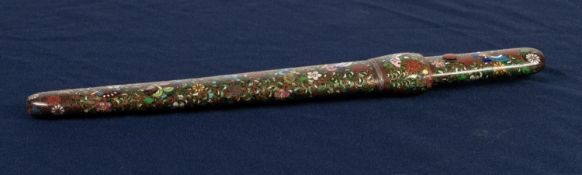 A GOOD JAPANESE MEIJI PERIOD TANTO OR SHORT SWORD, the blade contained within a finely worked