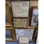 MODERN ORDNANCE SURVEY MAP CENTRED ON BOWDON, CHESHIRE 24? x 24? THREE REPRODUCTION MAPS AFTER